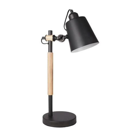 Bright Star Metal And Wood Table Light
