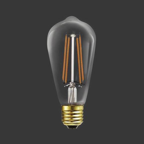LED Filament Balloon Bulb E14 4W 400lm Warm White