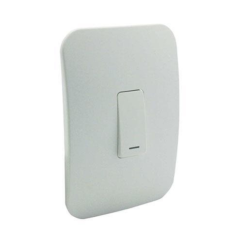 VETi 1 One Lever One-Way Light Switch - White module