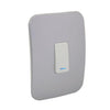 VETi 1 One Lever One-Way Light Switch with Locator - White module