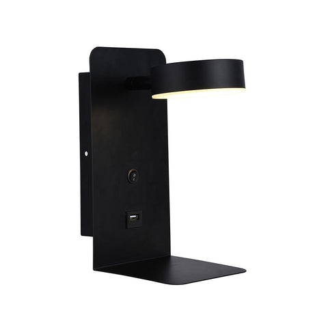 140mm LED Wall Light with USB