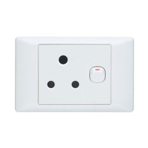 Schneider Electric  S2000 16A Switched Socket 100X50mm