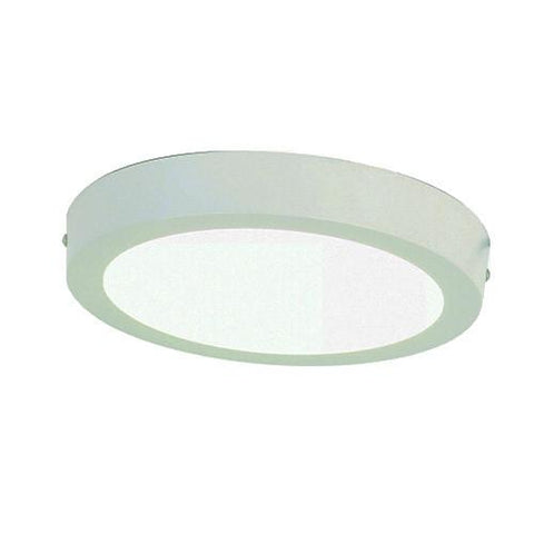 Bright Star Lighting White Die Cast Aluminium Ceiling Fitting With Polycarbonate Cover