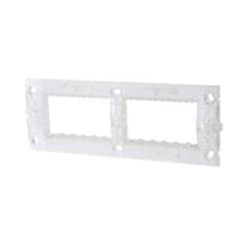Schneider Electric  S3000 Double Standard Clear Horizontal Frame 50X100mm X 2