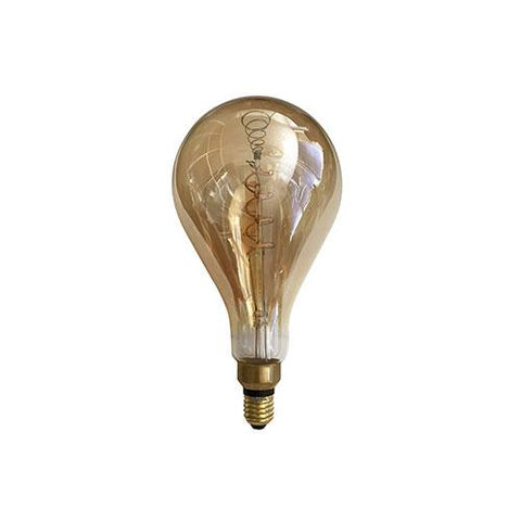 LED Amber Filament Balloon E27 5W 250lm Warm White